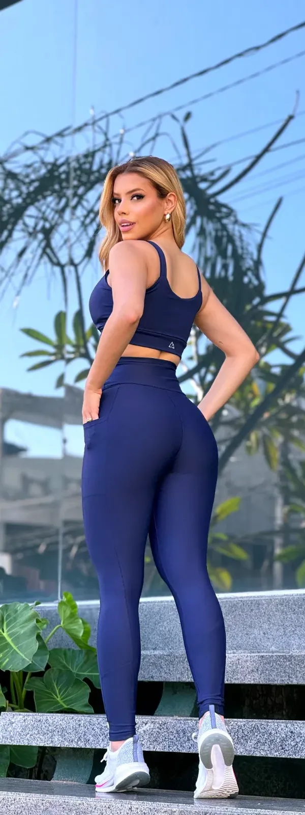 Conjunto Tec Calça Bolso